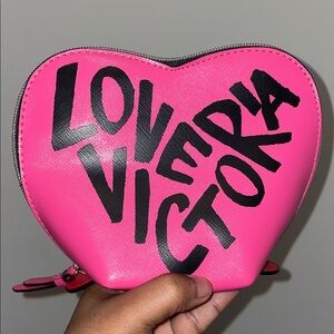 Victoria's Secret Heart Cosmetic Case